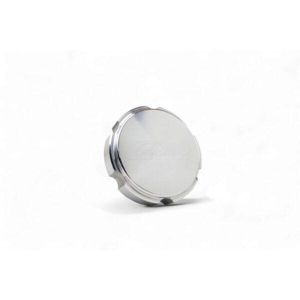 Billet Aluminum Vented Tank Cap - Scalloped