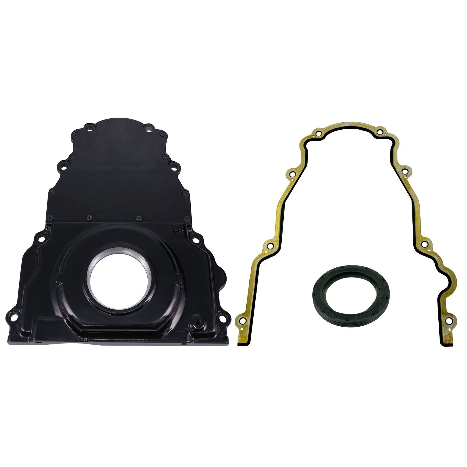 Timing Cover; LS2/LS3; Black Aluminum