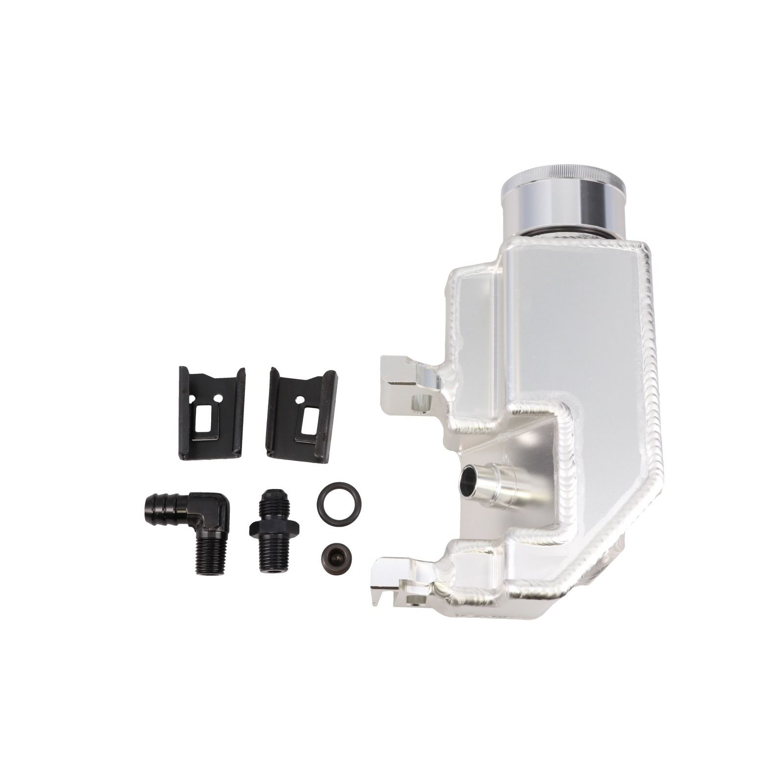 TSP GM LS 1-Piece Polished Aluminum Timing Cover with Crank Seal and Gasket