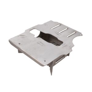 TSP Oil Pan Baffle; Retro-fit Natural Aluminum; LS