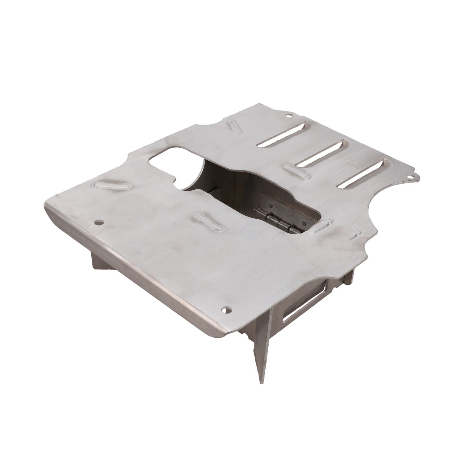 TSP Oil Pan Baffle; Retro-fit Natural Aluminum; LS