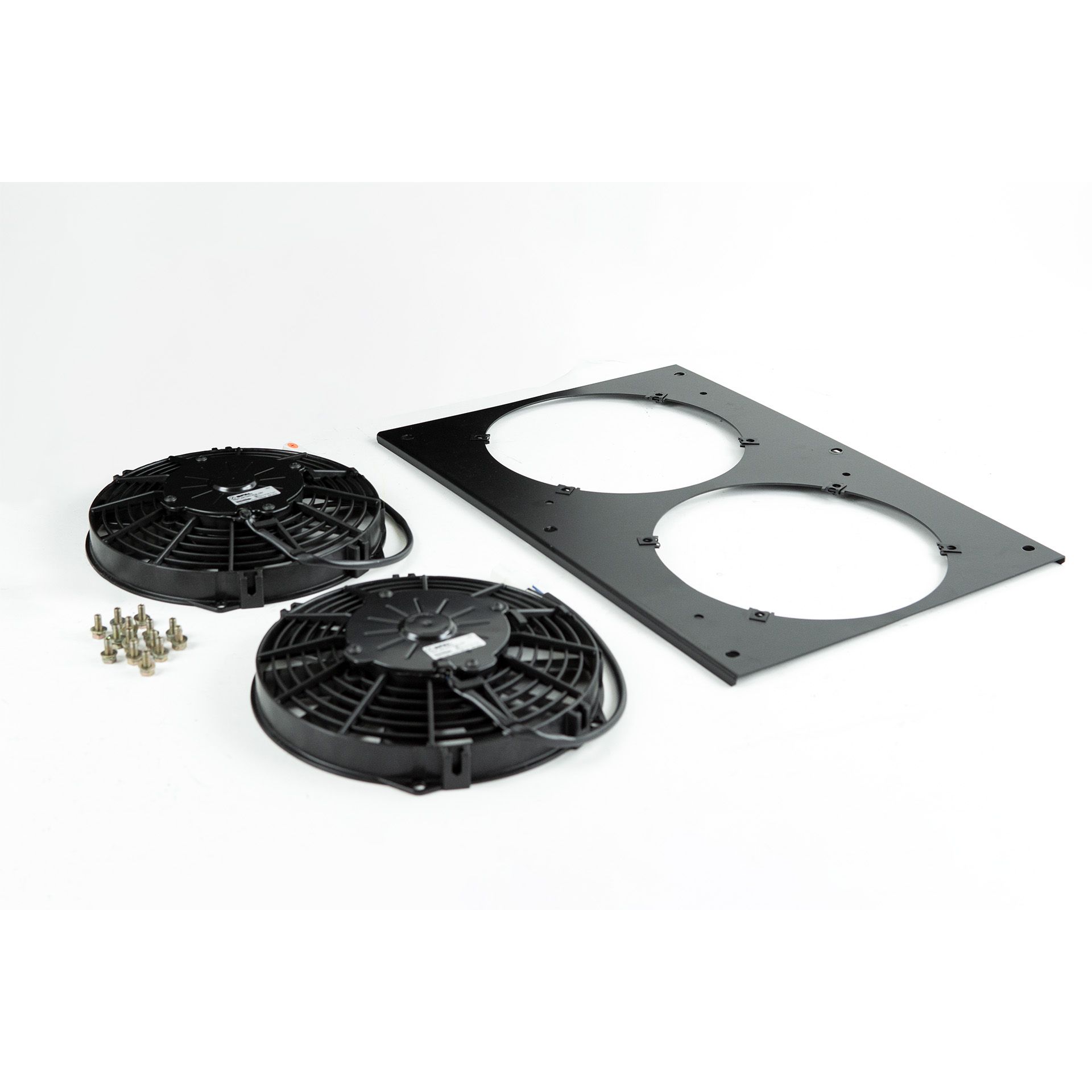 Porsche 944 / 924S All-Aluminum Fan Shroud w/ Dual 9-inch SPAL Fan