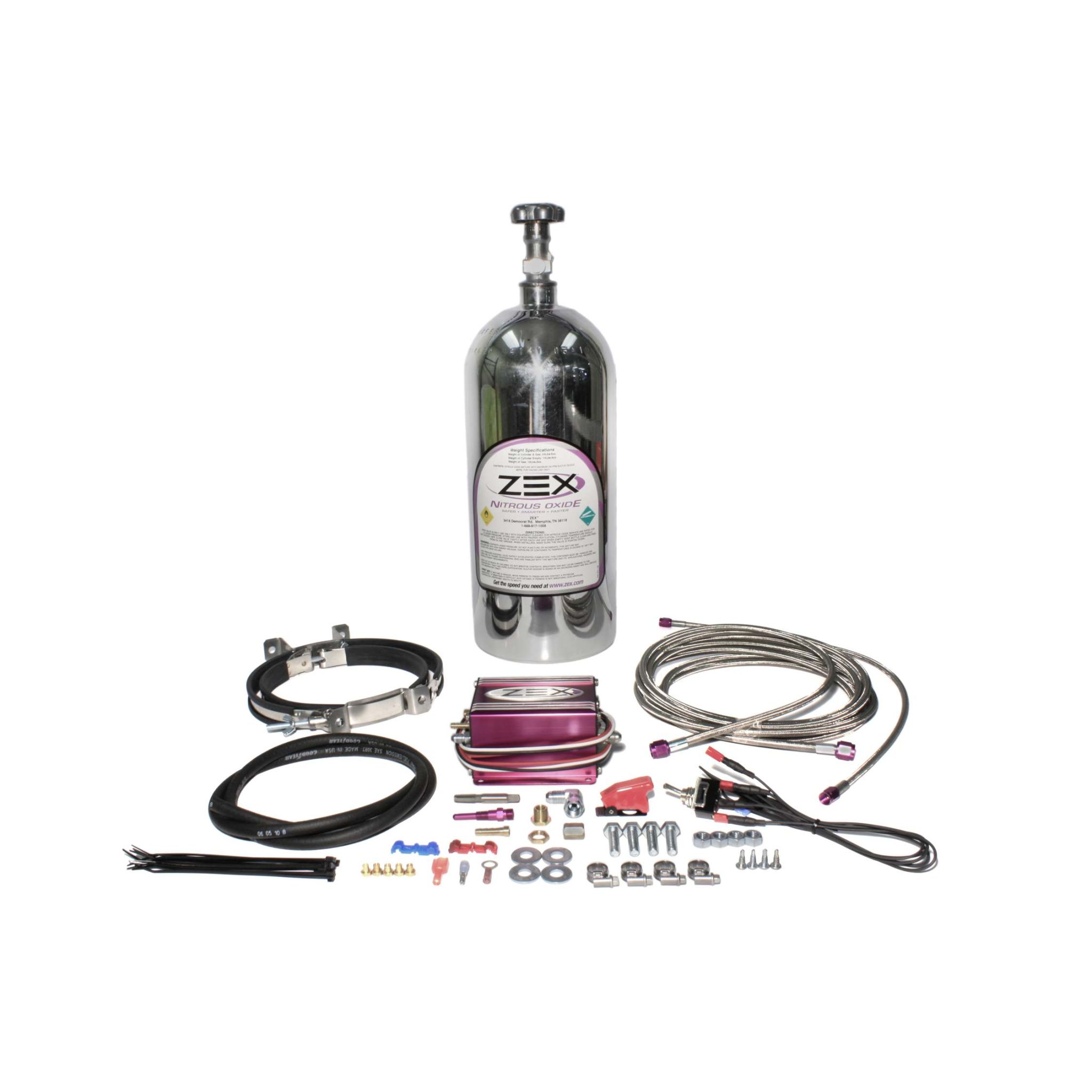 Dry Nitrous System with Polished Bottle