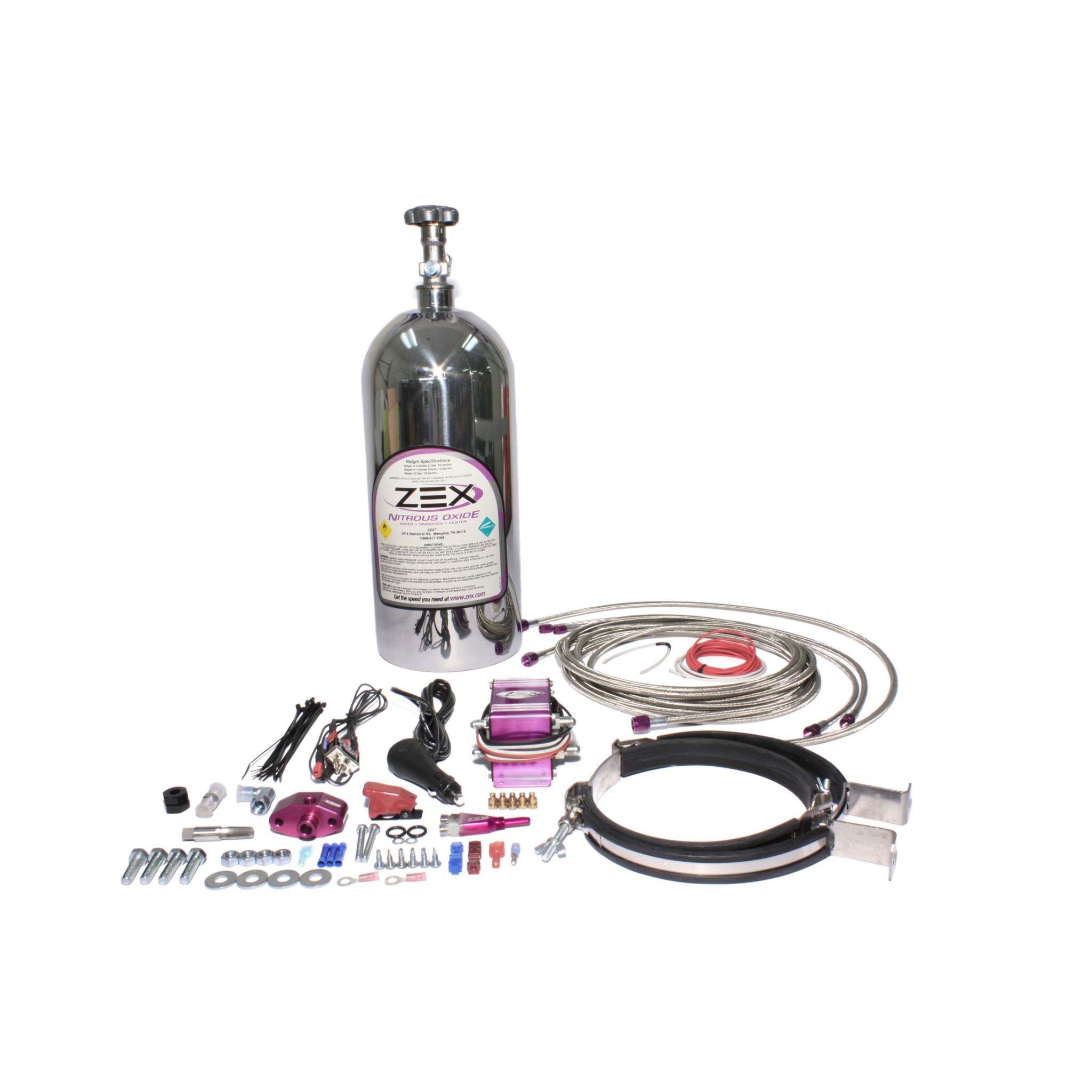 Dry Nitrous System with Polished Bottle