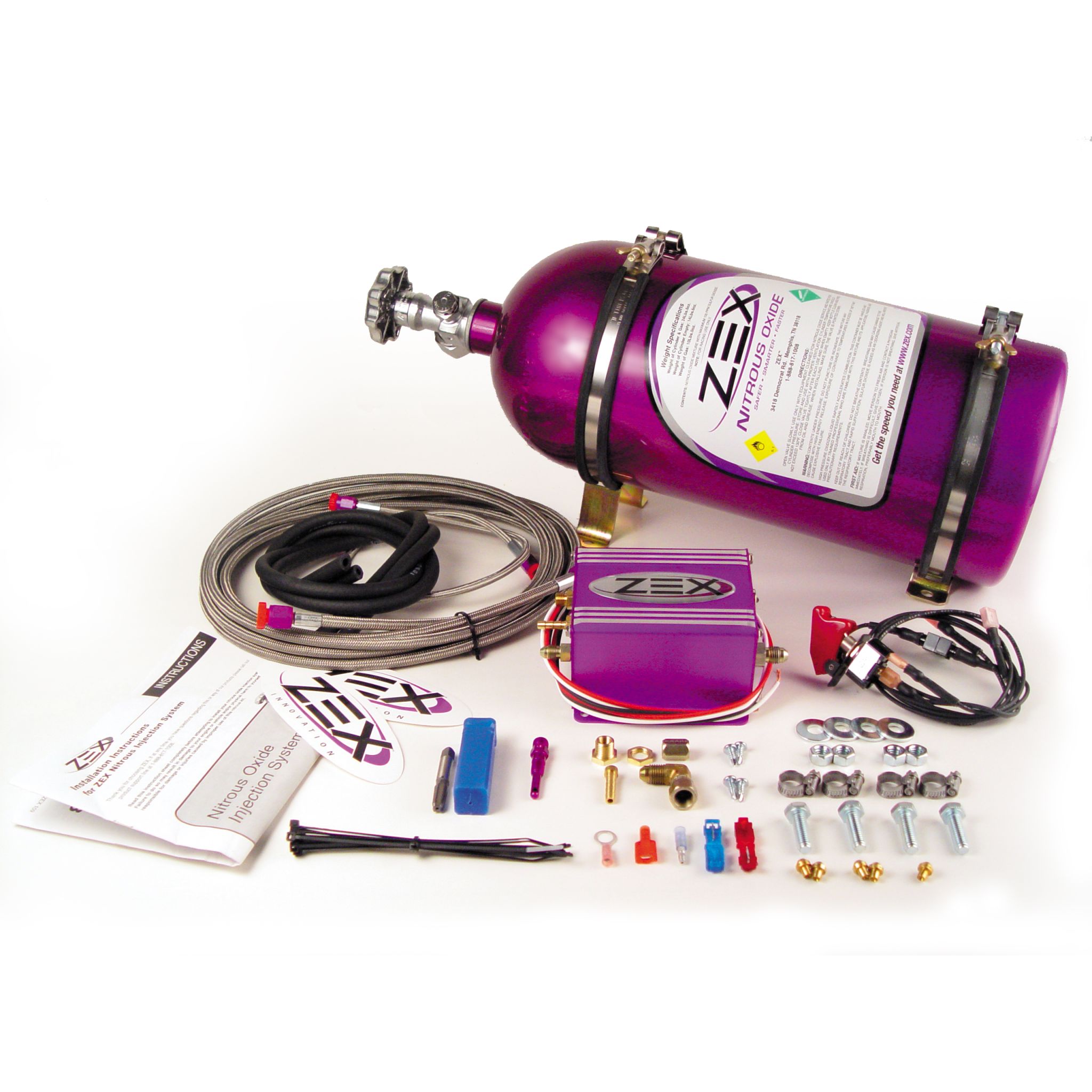 Dry Nitrous System with Purple Bottle
