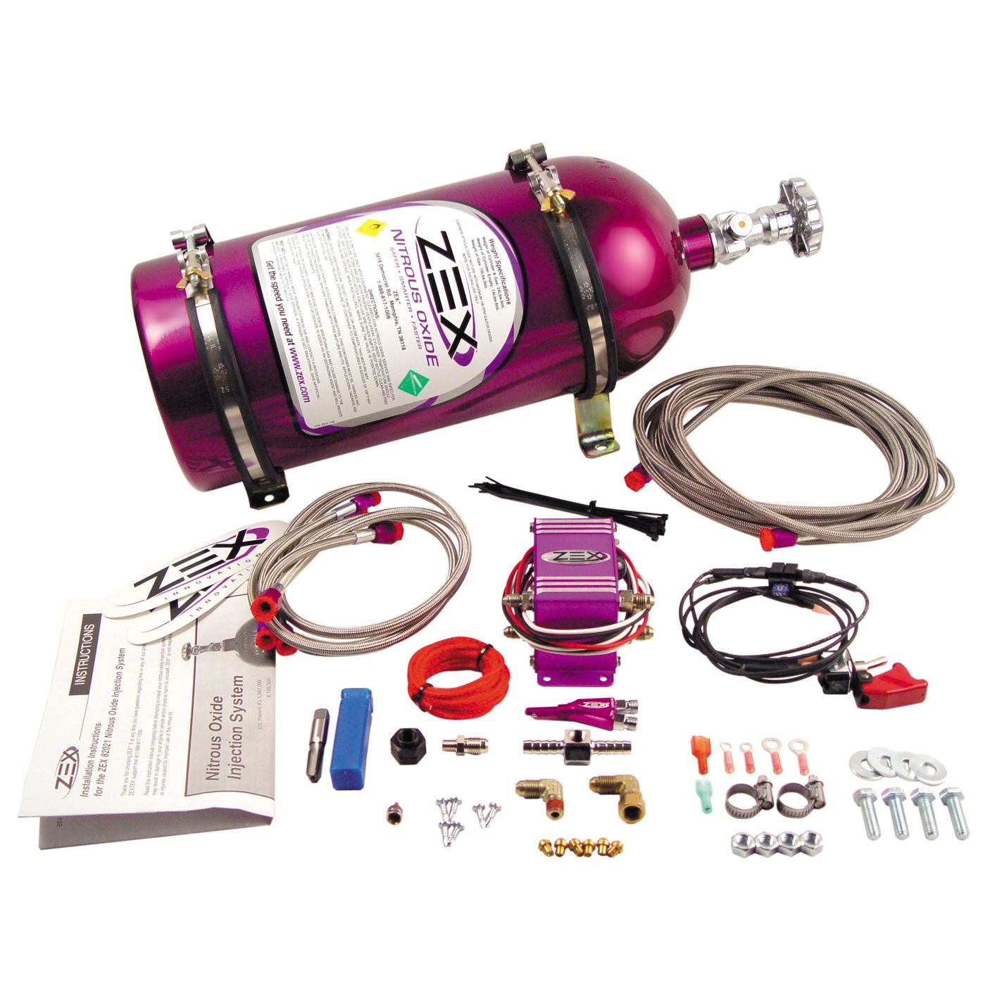 4-6 Cylinder EFI Wet Polished Nitrous System