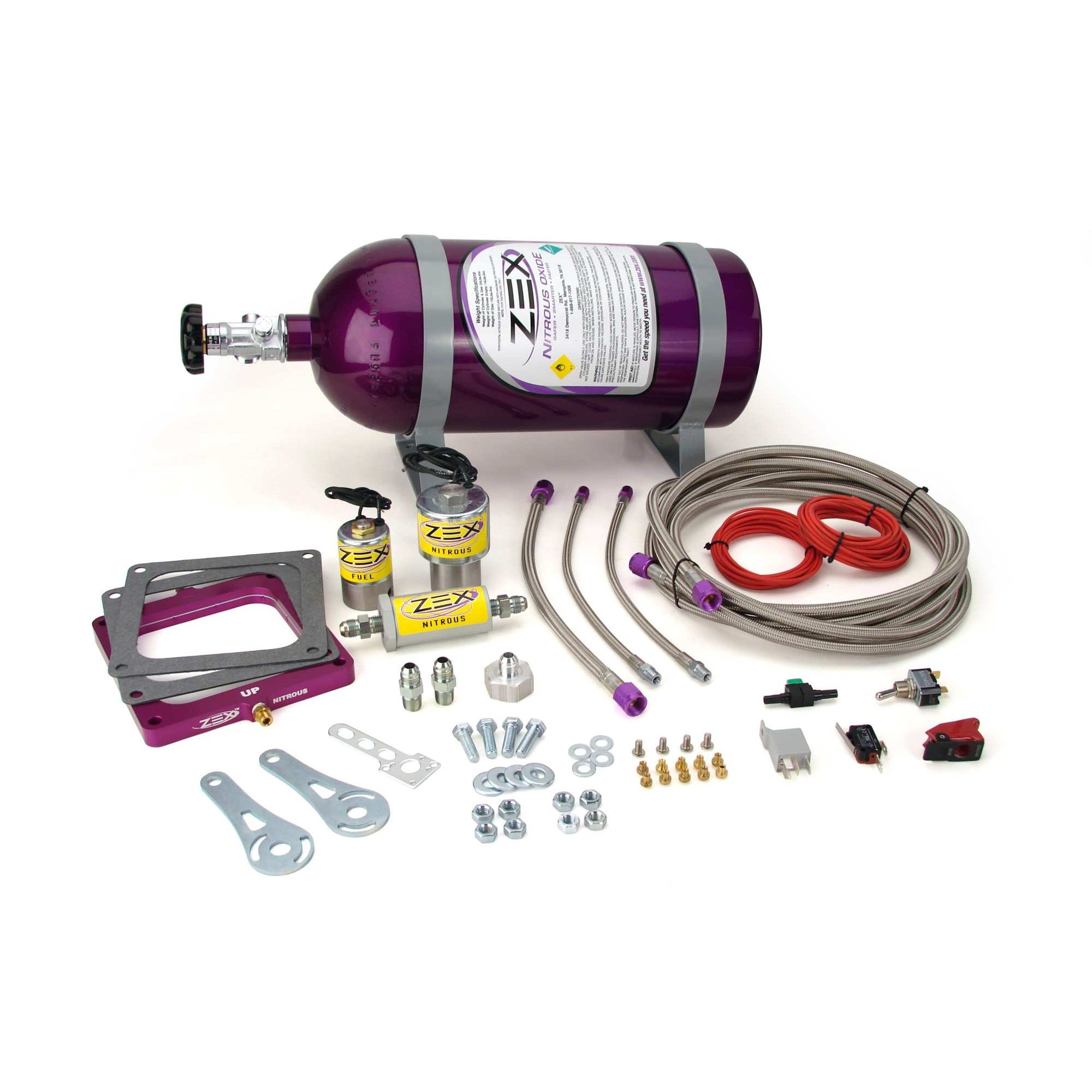 Dominator Flange Race Perimeter Plate System with 10 lb Purple Bottle