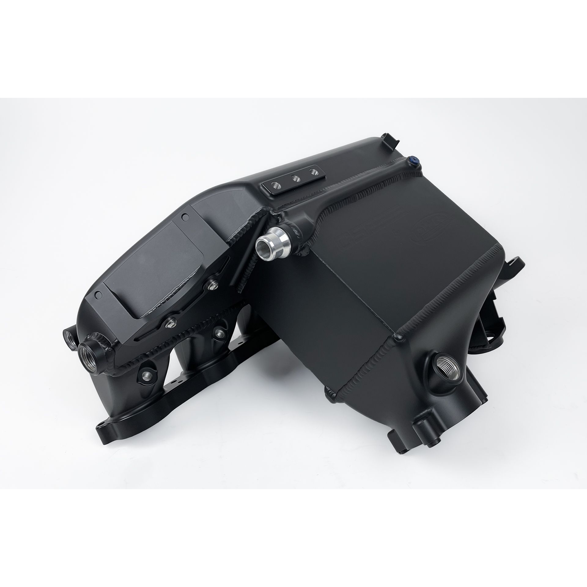 BMW S58 "Level-Up" Charge Air Cooler Manifold - Thermal Dispersion Black