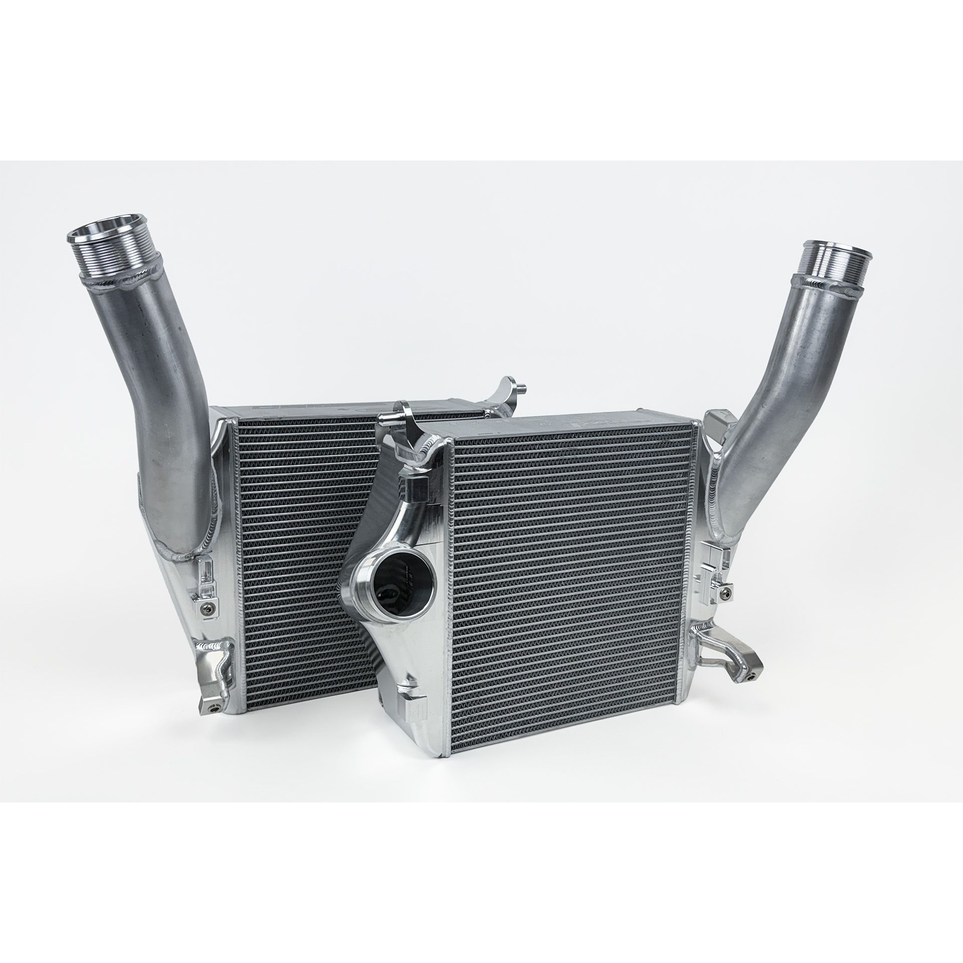 Audi SQ7 / SQ8 Twin Intercooler Set - Raw Billet