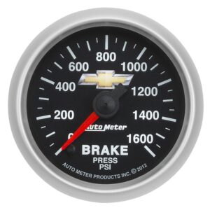 BRAKE PRESS, 2-1/16 in. , 1600PSI, DIGITAL STEPPER MOTOR, GM COPO CAMARO