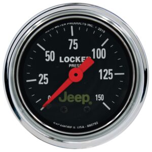 2-1/16 in. AIR LOCKER PRESSURE, 0-150 PSI, JEEP
