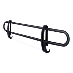 Black Horse Off Road Rear Bumper Guard Black Steel 8B0522A