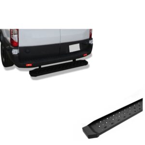 Black Horse Off Road Spartan Rear Step Board Black Steel 8NINVA