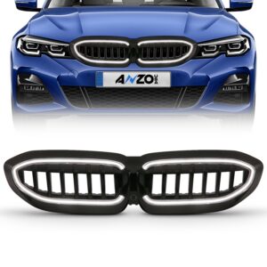Black Housing Full LED Front Grille with initiation and Running Light