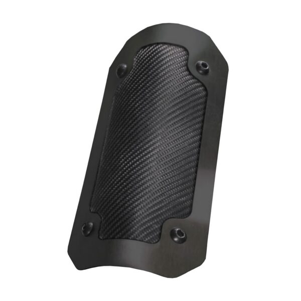 DEI 902462 Onyx Series Exhaust Heat Shield 4 in. x 8 in. Semi-Flexible Double Black