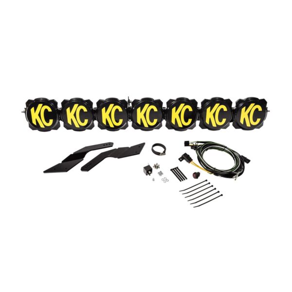 KC Hilites 45 in Pro6 Gravity LED -7-Light - Light Bar System - 140W Combo Beam - for 17-19 Can-Am Maverick X3