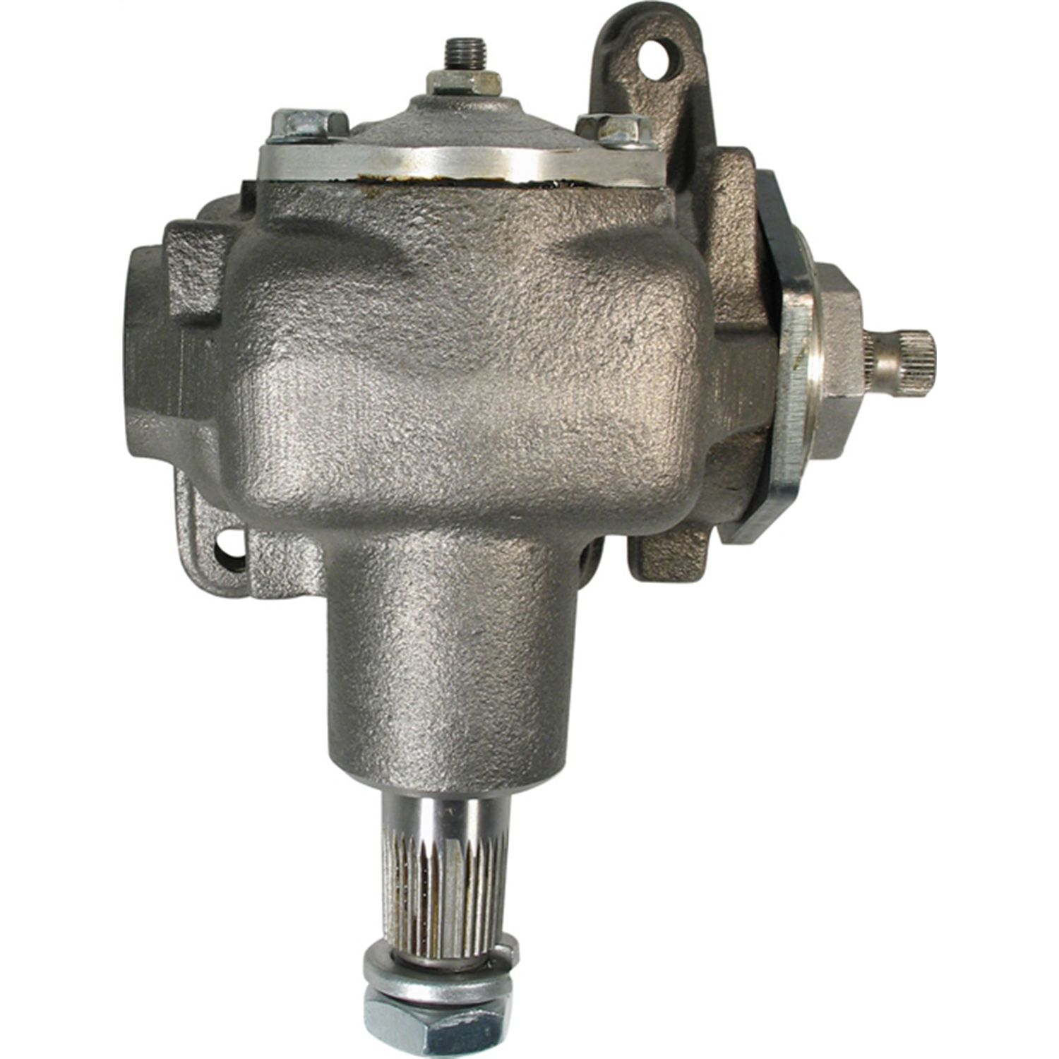 Borgeson - Manual Steering Box  - P/N: 920007 - OEM Saginaw 140 Vega manual steering box. New. 5/8 in.-36 Input spline with 22:1 ratio. Reversed for side steer applications.