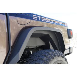 Steelcraft - Rear Fender Liners - Fine Textured Black - 92345