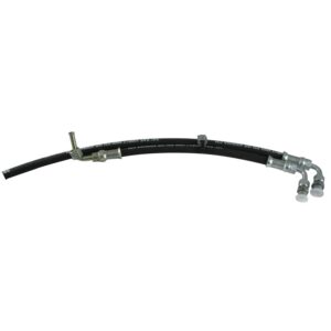 Borgeson - Power Steering Hose Kit - P/N: 925111 - 2 Piece OEM style rubber power steering hose kit. Connects Ford power steering pump to Borgeson Bronco power conversion box.