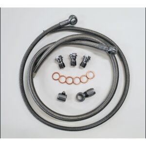 Borgeson - Power Steering Hose Kit - P/N: 925130 - 2 Piece braided stainless steel power steering hose kit. Connects GM power steering pumps to Borgeson 800110, 800111, 800114, 800115, 800117, 800126, 800127 and 800131.
