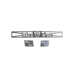 MAX TRAC SUSPENSION ALUMINUM LOGO PLATES FOR SUBFRAME LIFT KITS - 941370-LOGO-SM