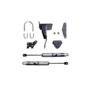 MAX TRAC SUSPENSION DUAL STEERING STABILIZER KIT W/ FOX STABILIZERS - 9472DSS-F