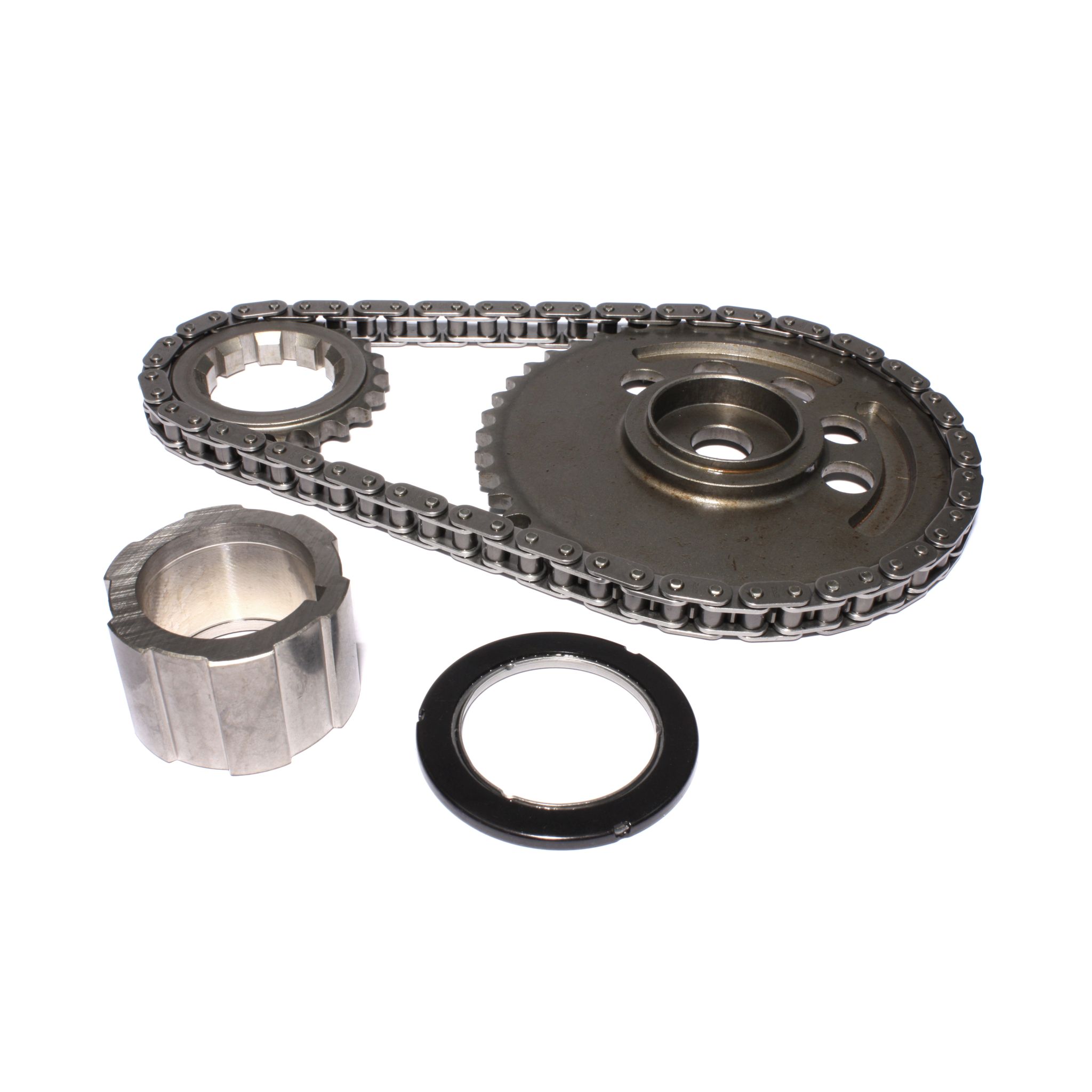 9-Keyway Single Chain Timing Set for 1-Bolt, 58X, 4 Pole Reluctor GM LS