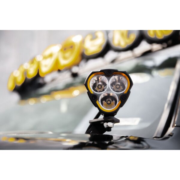 KC HiLITES FLEX ERA 3 - 2-Light System - Ditch Mount - 40W Combo Beam - for 10-24 Toyota 4Runner