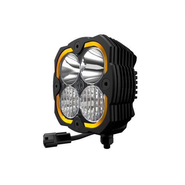 KC HiLITES FLEX ERA 4 - 2-Light System - Ditch Mount - 40W Combo Beam - for 15-20 Ford F-150/Raptor