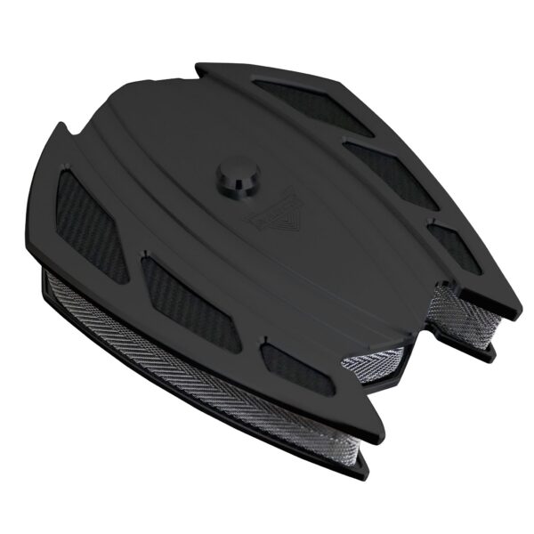 STYLE TRACK XS BILLET AIR CLEANER - BLACK