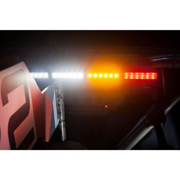 KC HiLITES Multi-Function Chase Bar Kit - Rear-Facing LED Light Bar for Polaris RZR Turbo R & RZR Pro XP