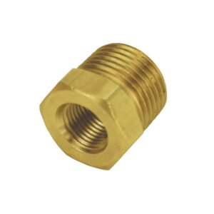 3/8" NPT Male x 1/8" NPT Female Reducer Bushing, Each