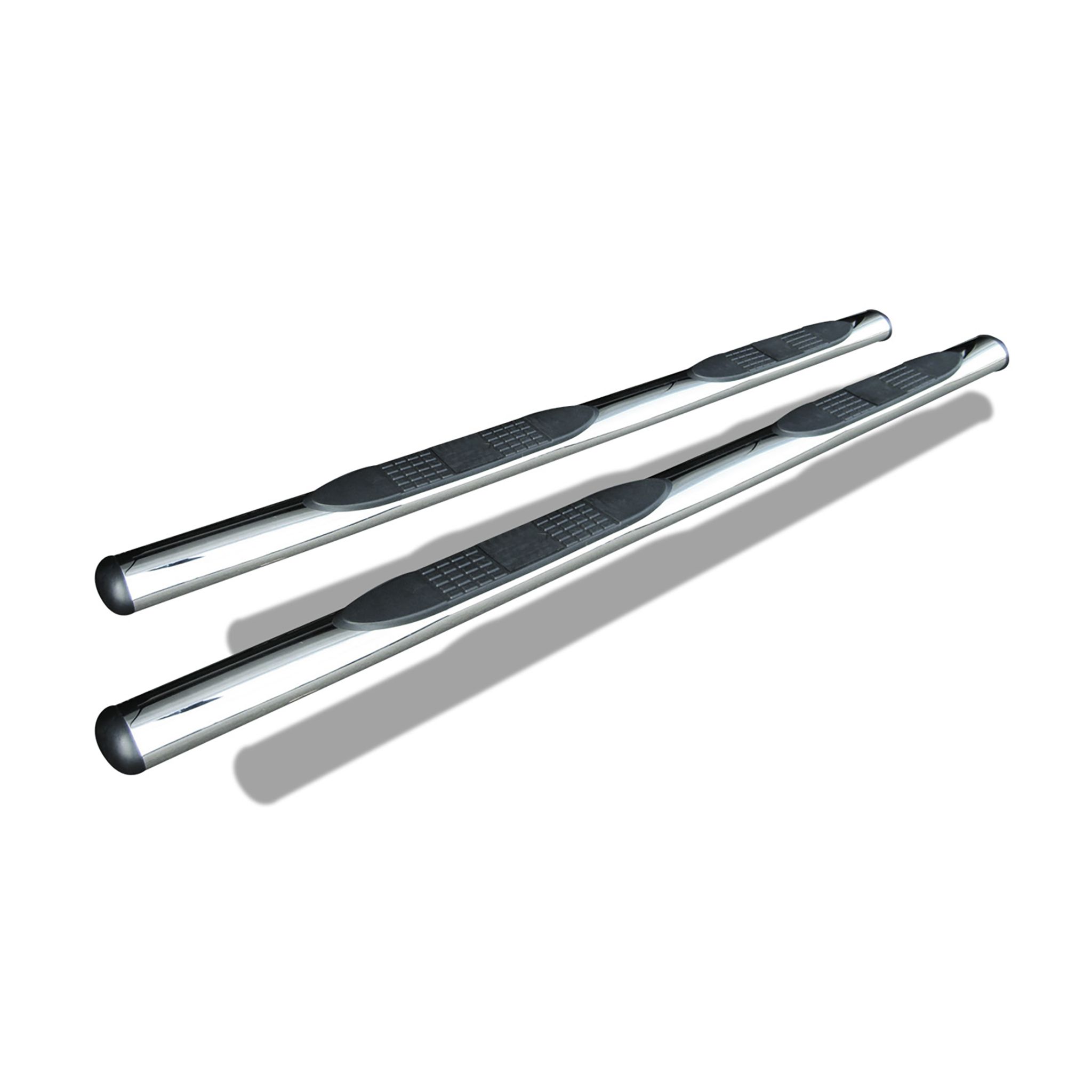 Black Horse Off Road 4in Side Steps Stainless Steel Stainless Steel 9H1401SSOV