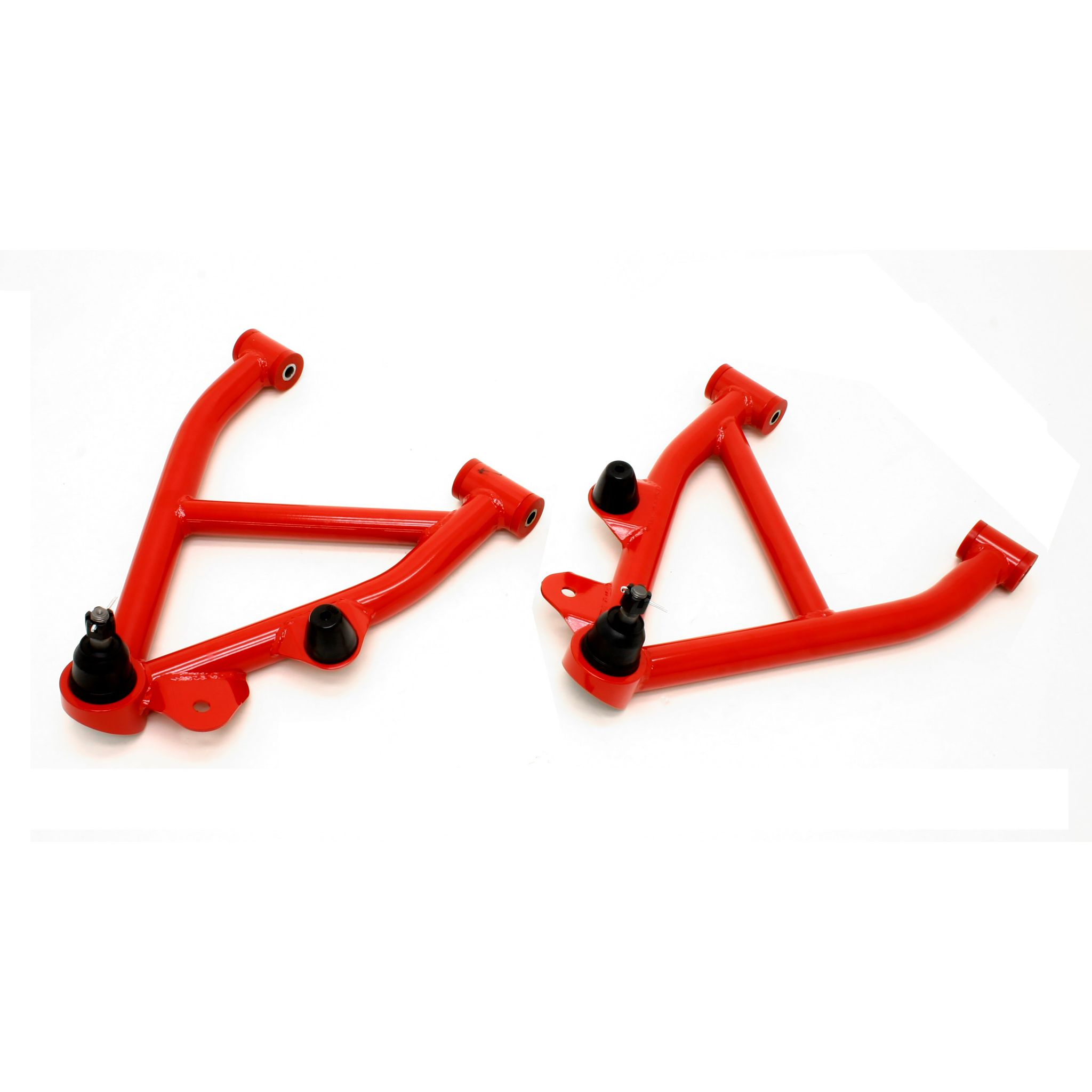 A-arms, Lower, DOM, Non-adjustable, Polyurethane Bushings, No Spring Pocket