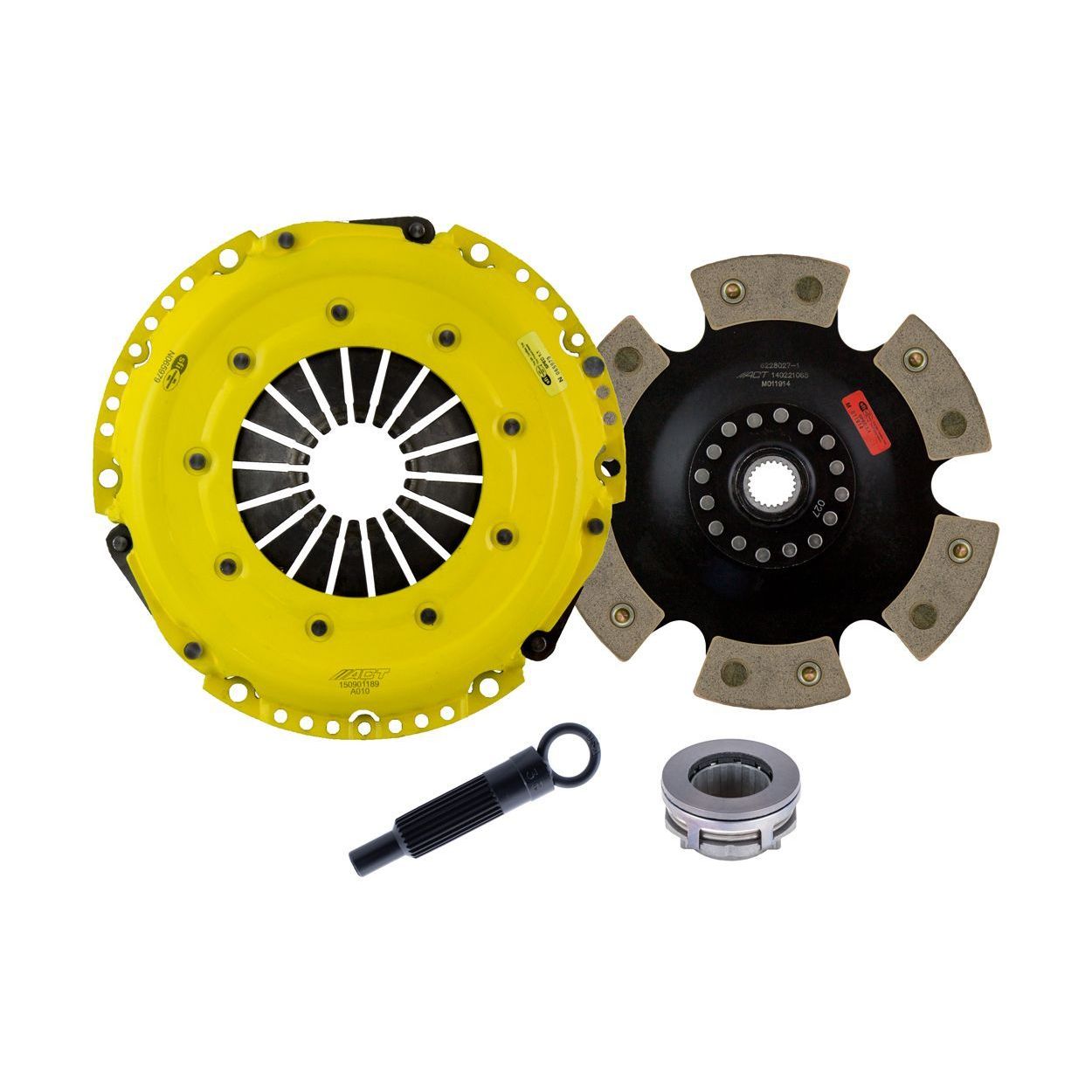 ACT HD/Race Rigid 6 Pad Kit