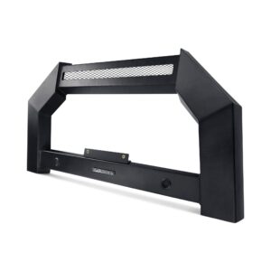 Black Horse Off Road Armour Bull Bar Matte Black Steel AB-FO12-NL