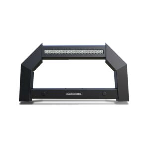 Black Horse Off Road Armour Bull Bar Matte Black Steel AB-GM10