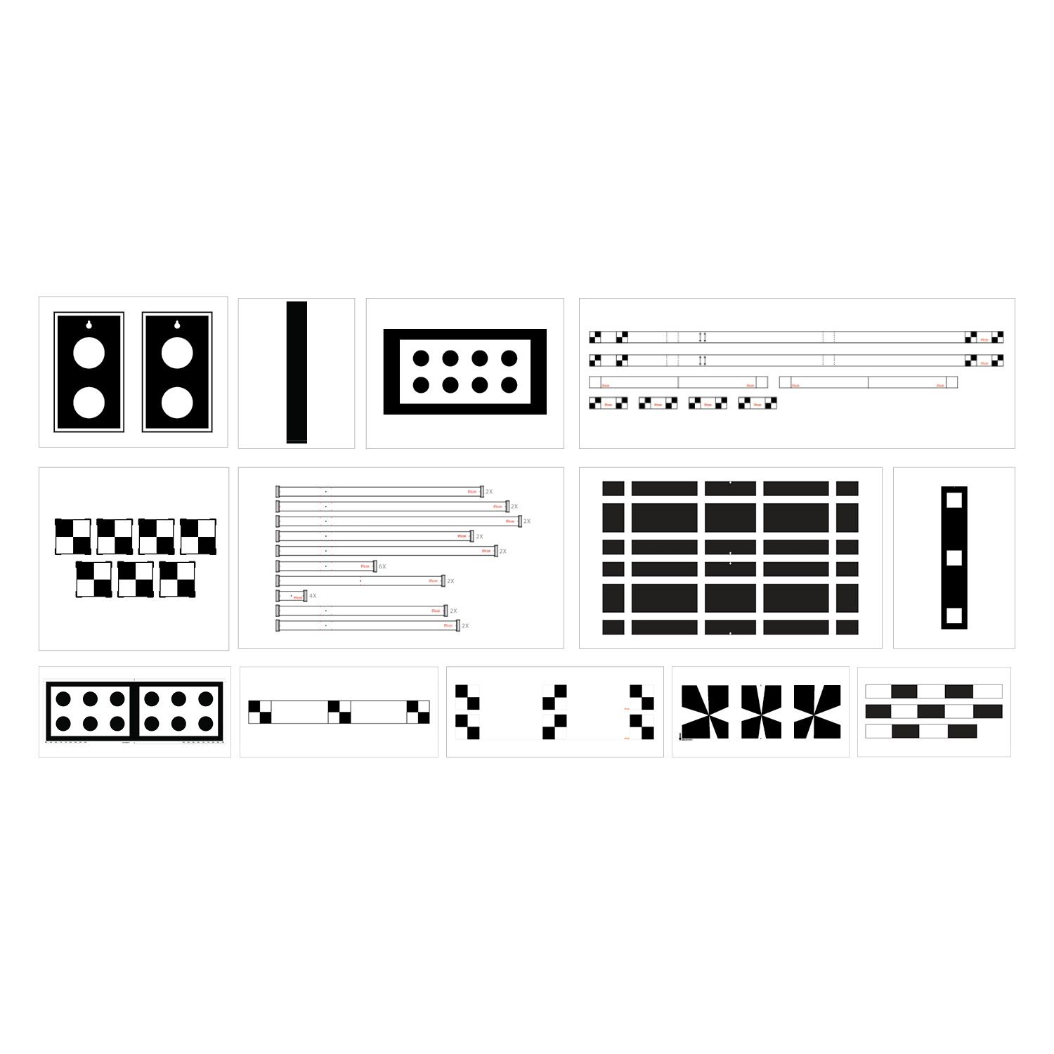Standard Frame AVM Camera Calibration Package