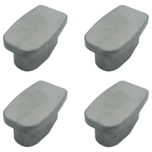 Weld On Jack Point with 12 degrees misaligment - Electric or Manual Jack - 4 pack