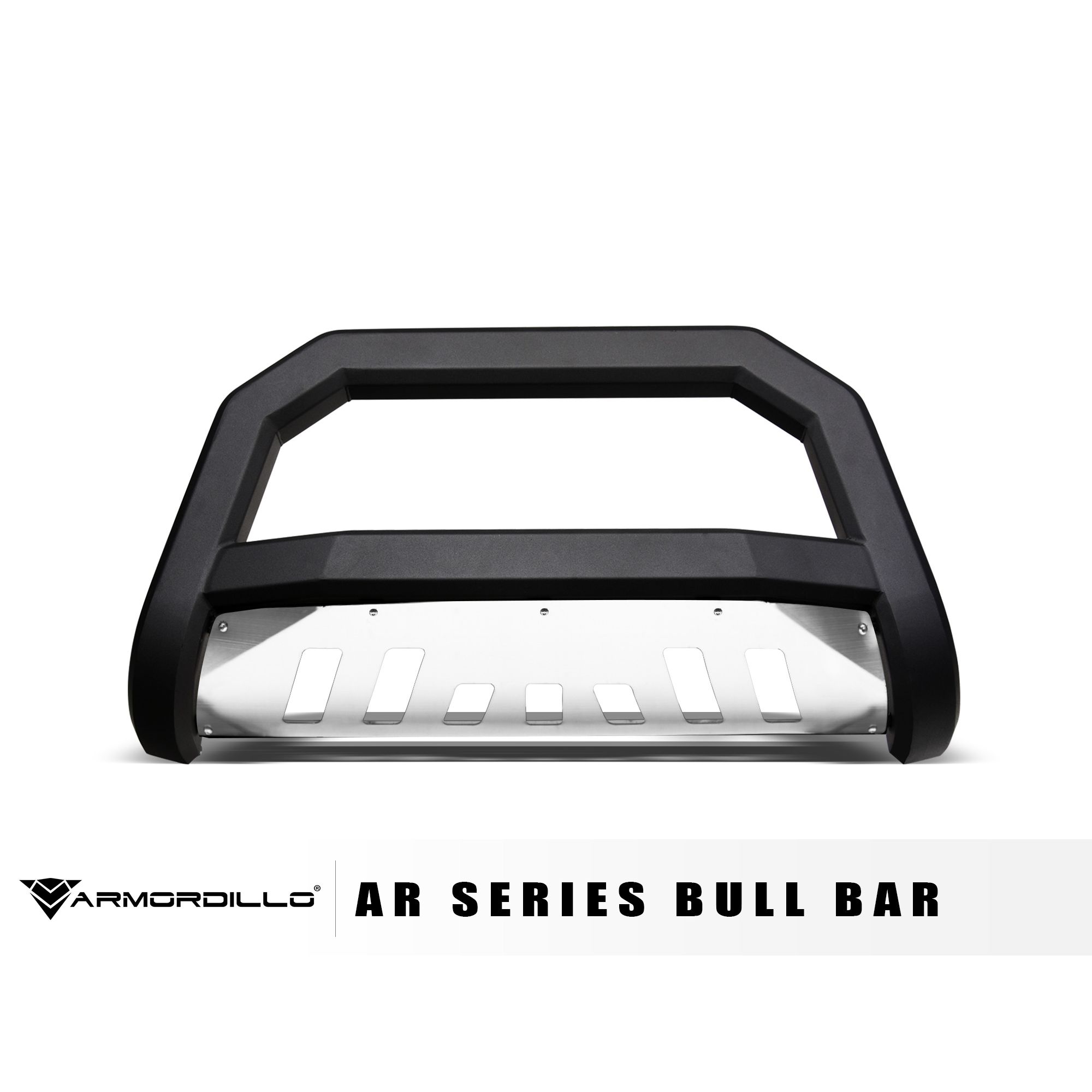 2000-2006 Chevrolet Tahoe 1500 AR Bull Bar - Matte Black W/Alum. Skid Plate