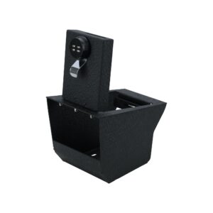 Black Horse Off Road Center Console Safe Black Steel ASBX01