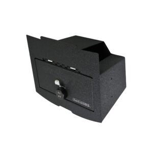 Black Horse Off Road Center Console Safe Black Steel ASDR01