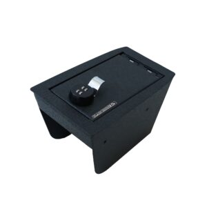 Black Horse Off Road Center Console Safe Black Steel ASFB01