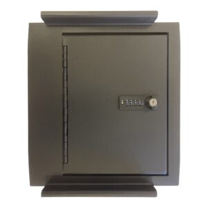 Black Horse Off Road Center Console Safe Black Steel ASFS23