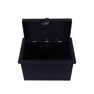 Black Horse Off Road Center Console Safe Black Steel ASGM01