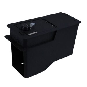 Black Horse Off Road Center Console Safe Black Steel ASHC01