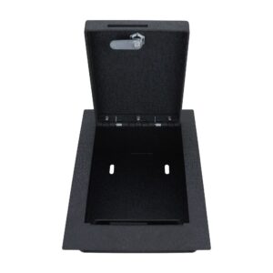 Black Horse Off Road Center Console Safe Black Steel ASHR01