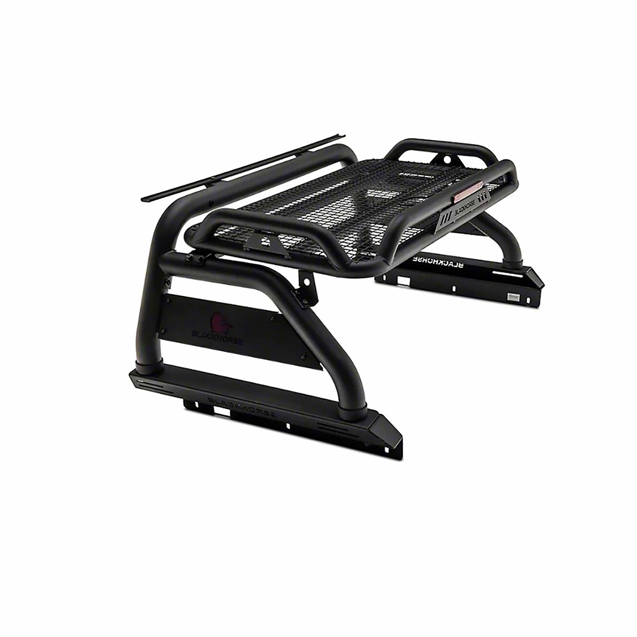 Black Horse Off Road Atlas Roll Bar Black Steel ATRB9BK