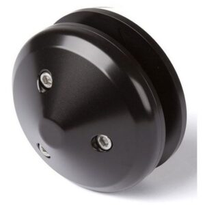 Universal Alternator Pulley w/ Cap - Black (2.6875")