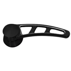 Universal Door Handle for GM & Ford 1949+; Black Onyx; Slotted